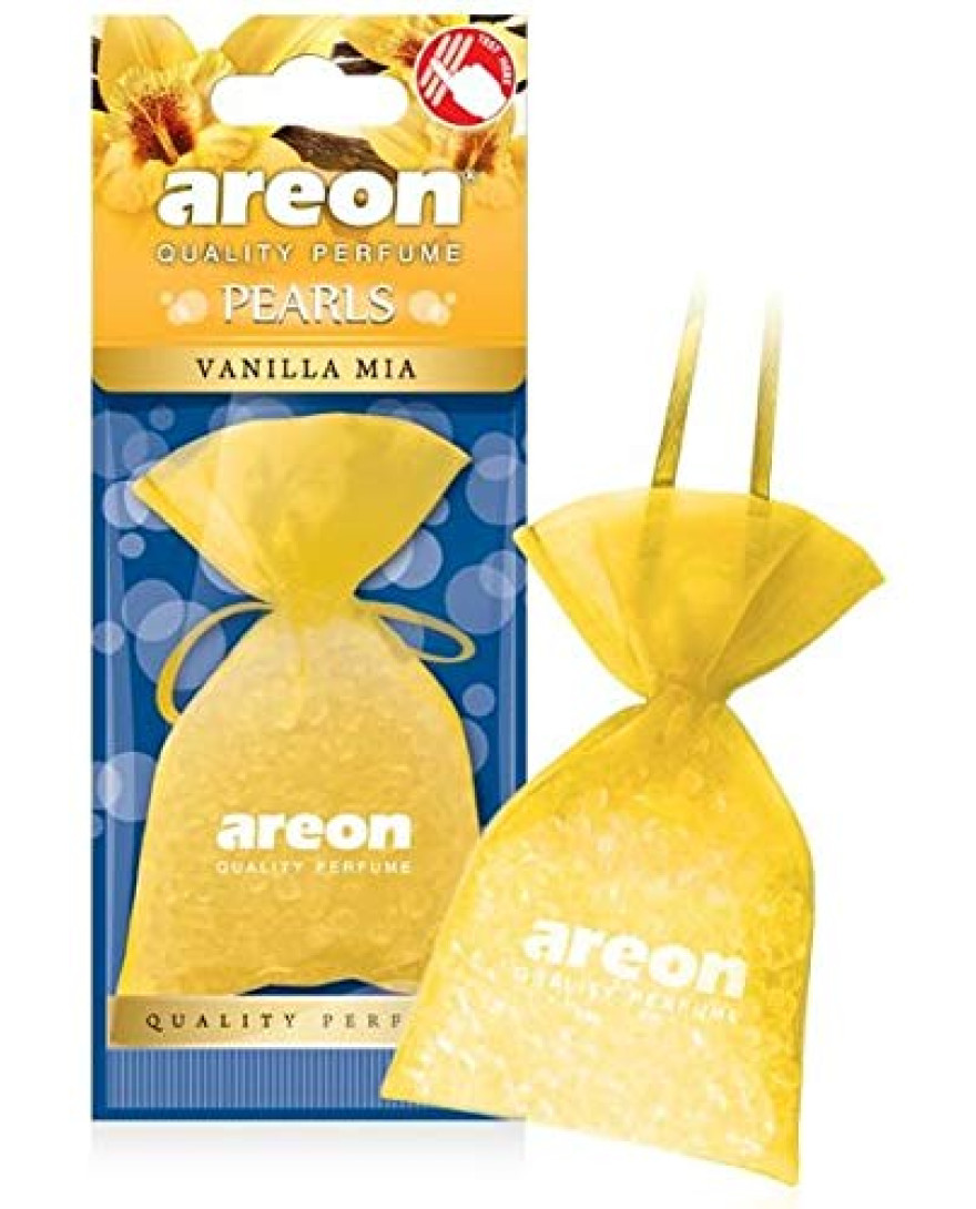 AREON ABP07 Pearls Vanilla Mia Car Air Freshener Pearls