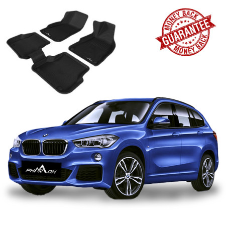 3D PHARAOH BMW X1 Car Floor Mats | Custom Fit, All-Weather, Non-Slip, Odorless, Eco-Friendly | 3 PCS 3D PHARAOH BMW X1 Car Floor Mats | Custom Fit, All-Weather, Non-Slip, Odorless, Eco-Friendly | 3 PCS