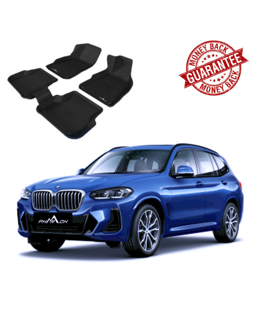 3D PHARAOH BMW X3 G01 CAR FLOOR MATS