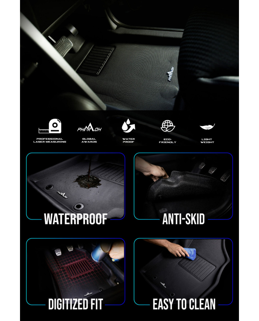 3D PHARAOH BMW X3 G01 CAR FLOOR MATS