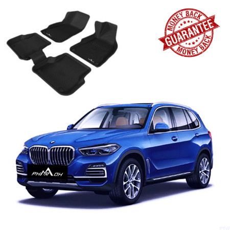 3D PHARAOH BMW X5 G05 Car Floor Mats | Custom Fit, All-Weather, Non-Slip, Odorless, Eco-Friendly | 3 PCS 3D PHARAOH BMW X5 G05 Car Floor Mats | Custom Fit, All-Weather, Non-Slip, Odorless, Eco-Friendly | 3 PCS