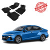 3D PHARAOH HYUNDAI VERNA ABOVE 2023 MODELS Car Floor Mats | Custom Fit, All-Weather, Non-Slip, Odorless, Eco-Friendly | 3 PCS