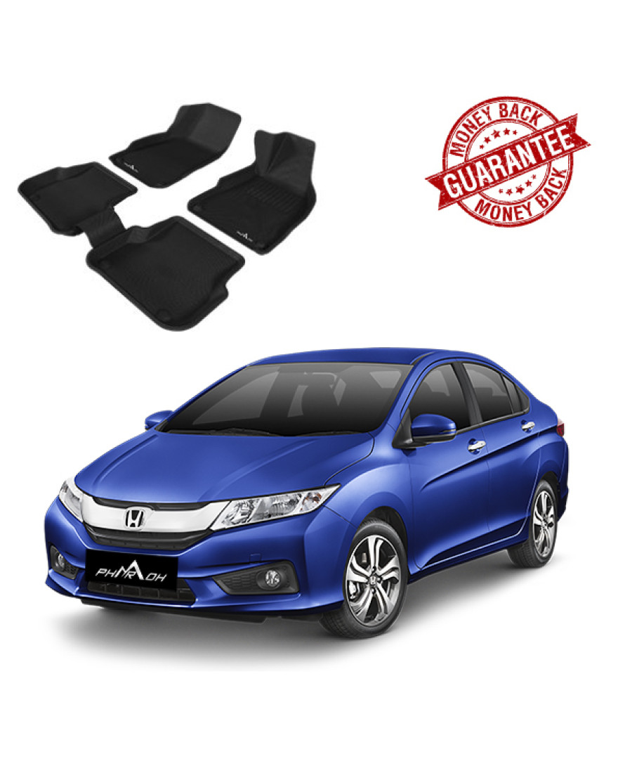 3D PHARAOH Honda City Car Floor Mats