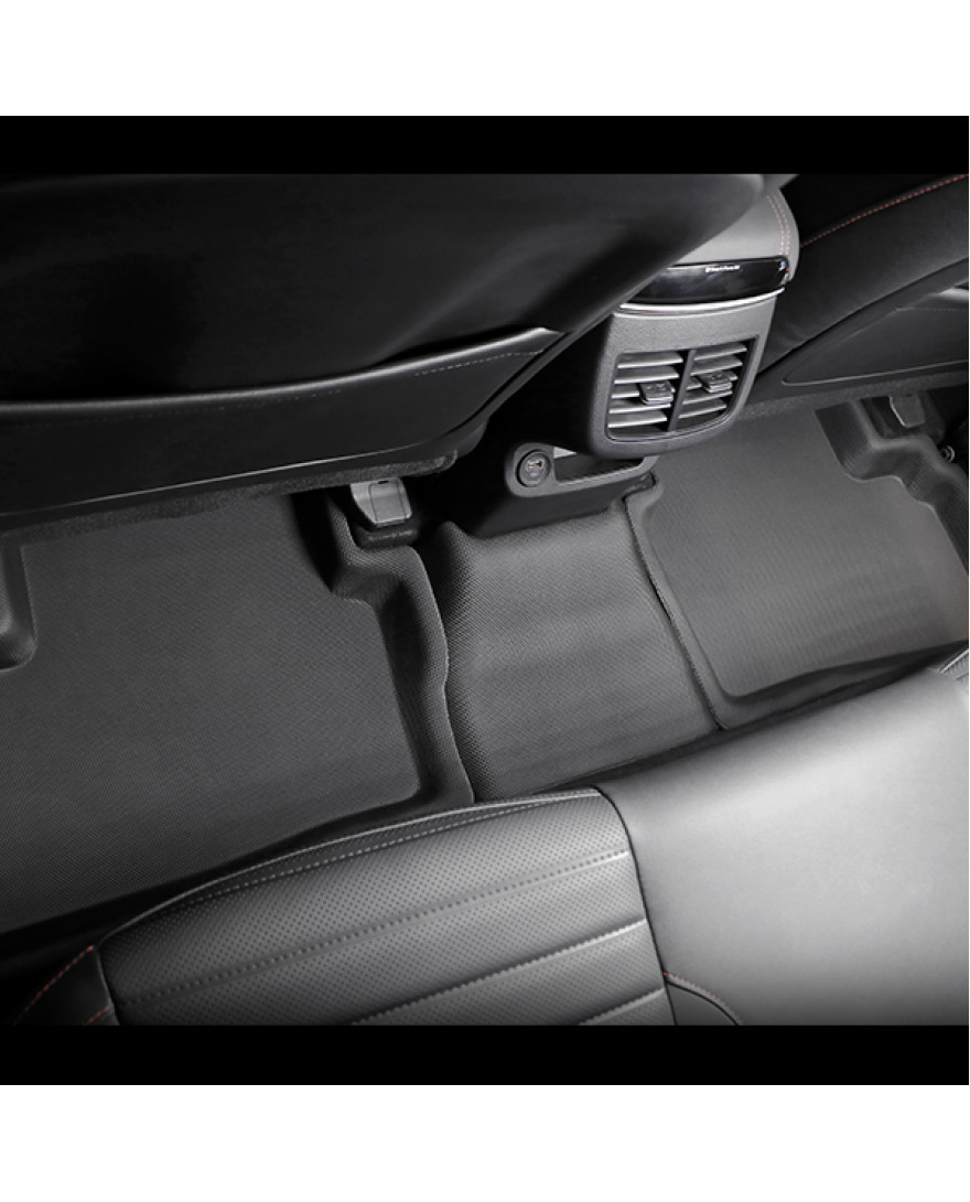 3D PHARAOH KIA SELTOS Car Floor Mats | Custom Fit, All-Weather, Non-Slip, Odorless, Eco-Friendly | 3 PCS