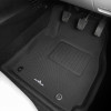 3D PHARAOH KIA SONET Car Floor Mats | Custom Fit, All-Weather, Non-Slip, Odorless, Eco-Friendly | 3 PCS