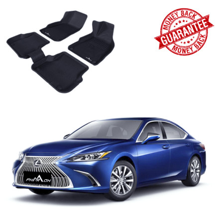 3D Pharaoh Lexus ES Series Car Floor Mats | Custom Fit, All-Weather, Non-Slip, Odorless, Eco-Friendly | 3 PCS 3D Pharaoh Lexus ES Series Car Floor Mats | Custom Fit, All-Weather, Non-Slip, Odorless, Eco-Friendly | 3 PCS