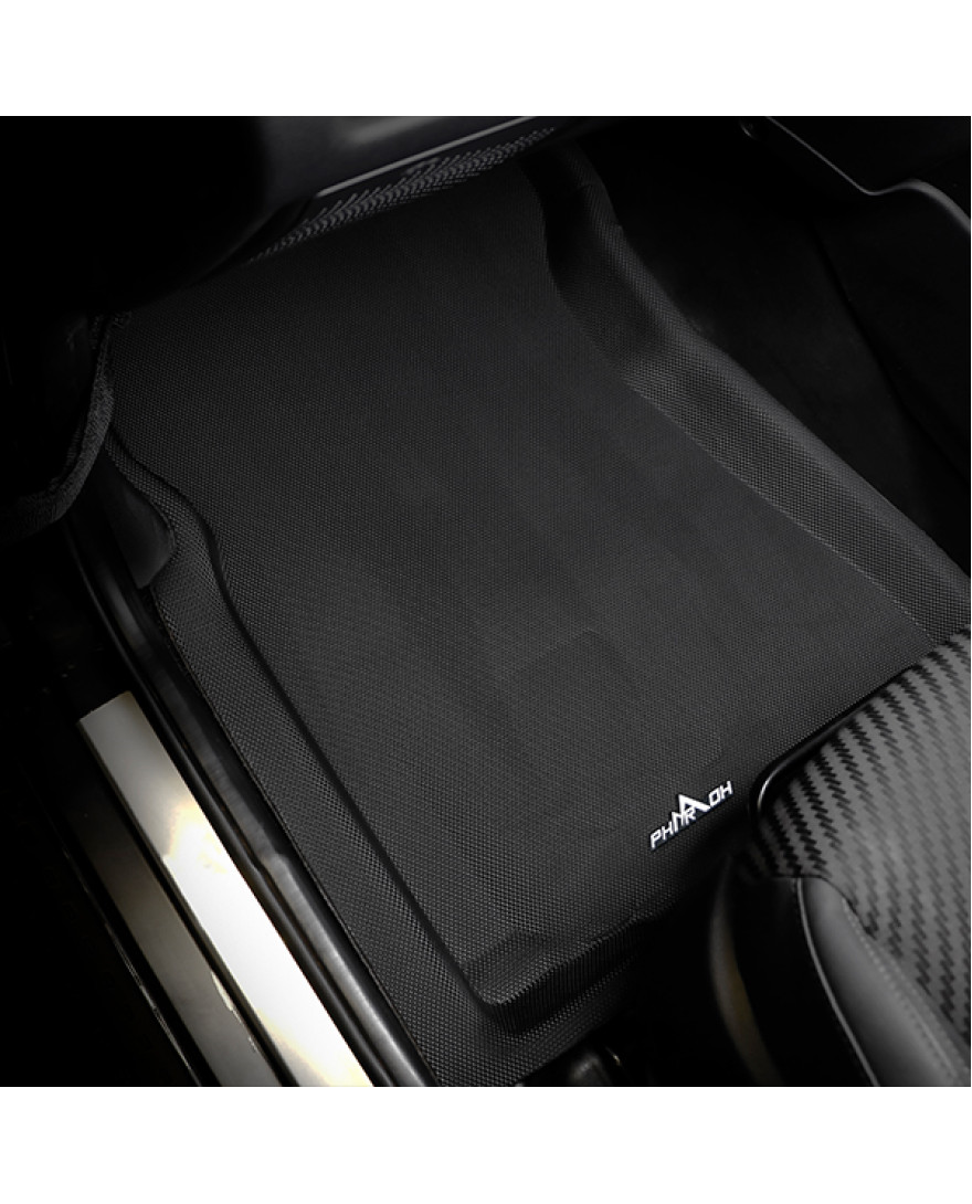 3D PHARAOH MAHINDRA THAR Car Floor Mats | Custom Fit, All-Weather, Non-Slip, Odorless, Eco-Friendly | 3 PCS