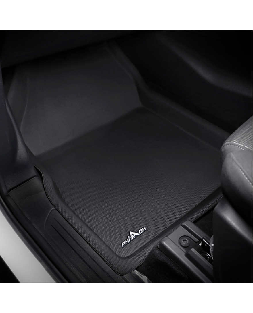 3D PHARAOH MAHINDRA XUV700 AUTO MATIC 3 ROWS Car Floor Mats | Custom Fit, All-Weather, Non-Slip, Odorless, Eco-Friendly | 4 PCS