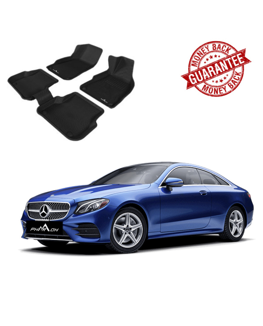 3D PHARAOH MERCEDES BENZ E-CLASS W213 LWB CAR FLOOR MATS | 3 PCS