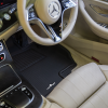 3D PHARAOH MERCEDES BENZ E-CLASS W213 LWB  Car Floor Mats | Custom Fit, All-Weather, Non-Slip, Odorless, Eco-Friendly | 3 PCS