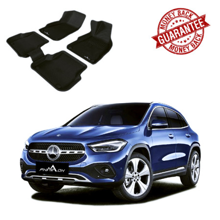 3D PHARAOH Mercedes Benz GLA CLASS Car Floor Mats | Custom Fit, All-Weather, Non-Slip, Odorless, Eco-Friendly | 3 PCS 3D PHARAOH Mercedes Benz GLA CLASS Car Floor Mats | Custom Fit, All-Weather, Non-Slip, Odorless, Eco-Friendly | 3 PCS