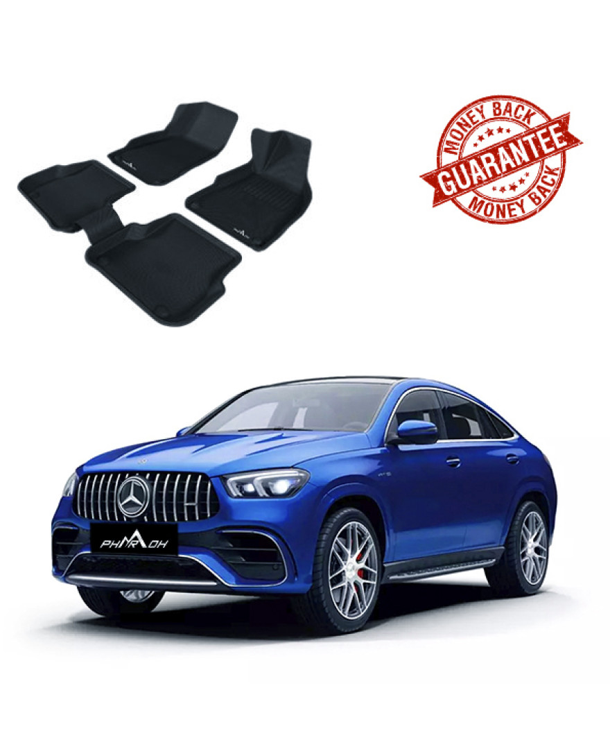 3D PHARAOH Mercedes Benz GLE Car Floor Mats W167 (2019-2024)