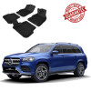 3D PHARAOH MERCEDES BENZ GLS 3 ROWS Car Floor Mats | Custom Fit, All-Weather, Non-Slip, Odorless, Eco-Friendly | 4 PCS