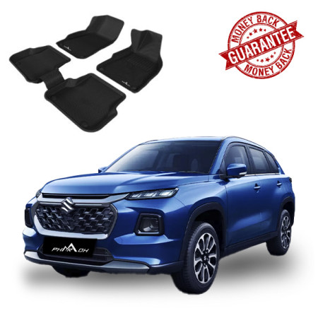 3D PHARAOH GRAND VITARA, TOYOTA HYRYDER Car Floor Mats | Custom Fit, All-Weather, Non-Slip, Odorless, Eco-Friendly | 3 PCS 3D PHARAOH GRAND VITARA, TOYOTA HYRYDER Car Floor Mats | Custom Fit, All-Weather, Non-Slip, Odorless, Eco-Friendly | 3 PCS