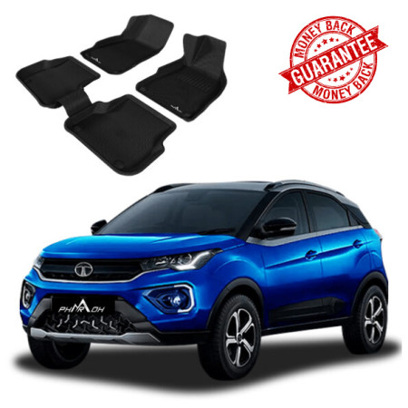 3D PHARAOH TATA NEXON  Car Floor Mats | Custom Fit, All-Weather, Non-Slip, Odorless, Eco-Friendly | 3 PCS 3D PHARAOH TATA NEXON  Car Floor Mats | Custom Fit, All-Weather, Non-Slip, Odorless, Eco-Friendly | 3 PCS