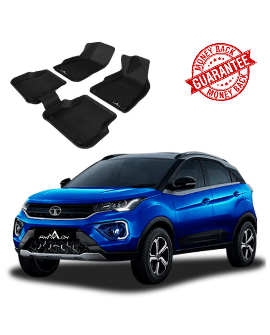 3D PHARAOH TATA NEXON CAR FLOOR MATS |3 PCS