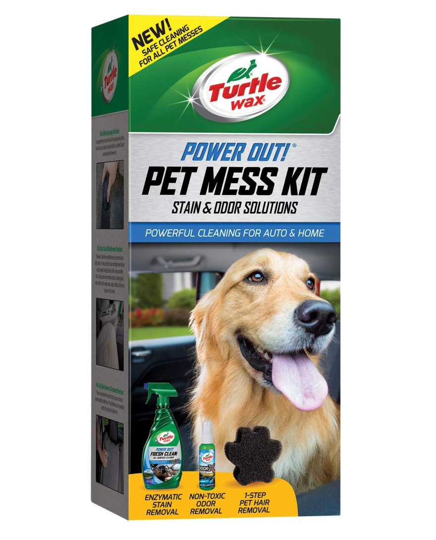 Turtle Wax Power Out! Pet Mess Kit 855ML
