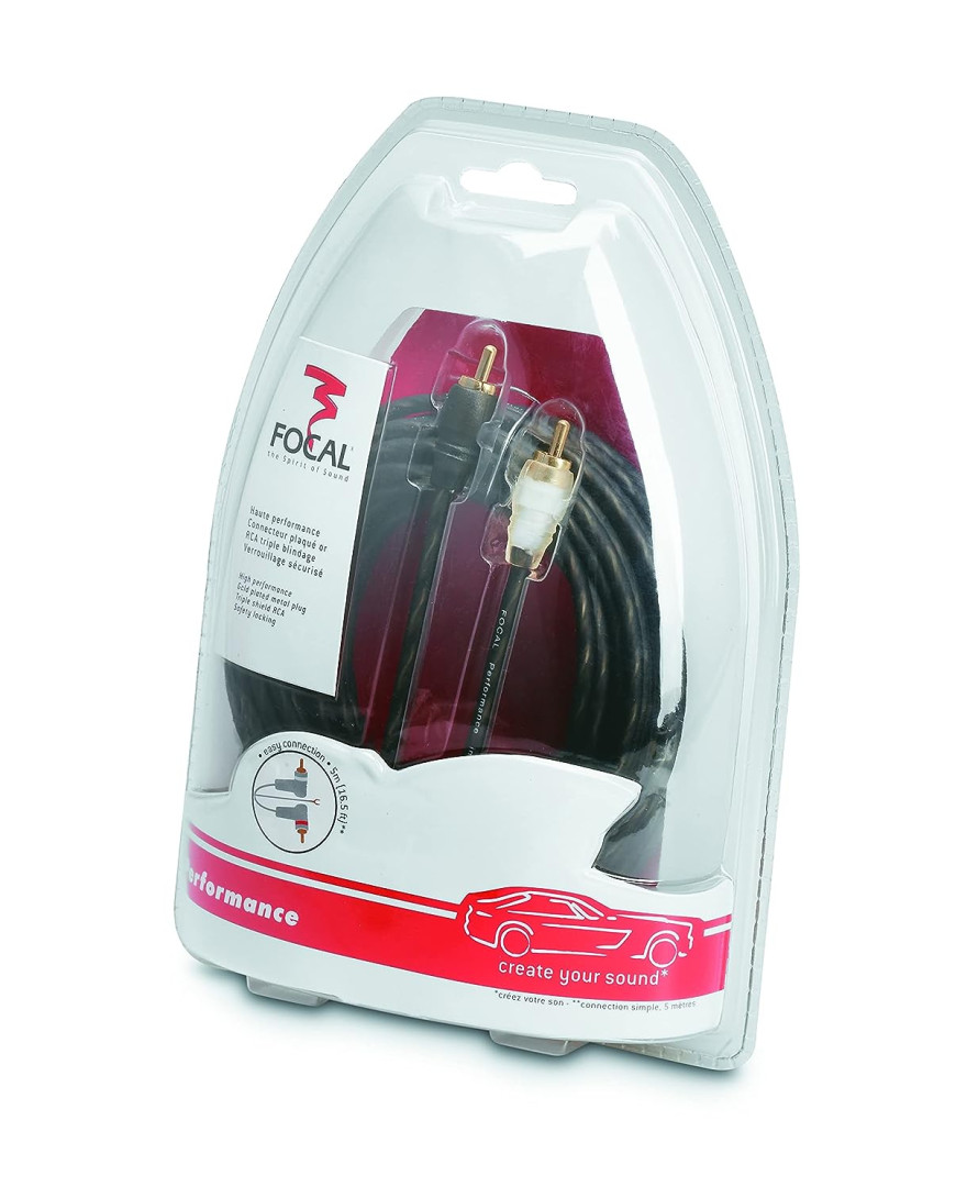 PR5 Focal 5M | 16.5ft | Ultra Flexible Performance Series RCA Cable