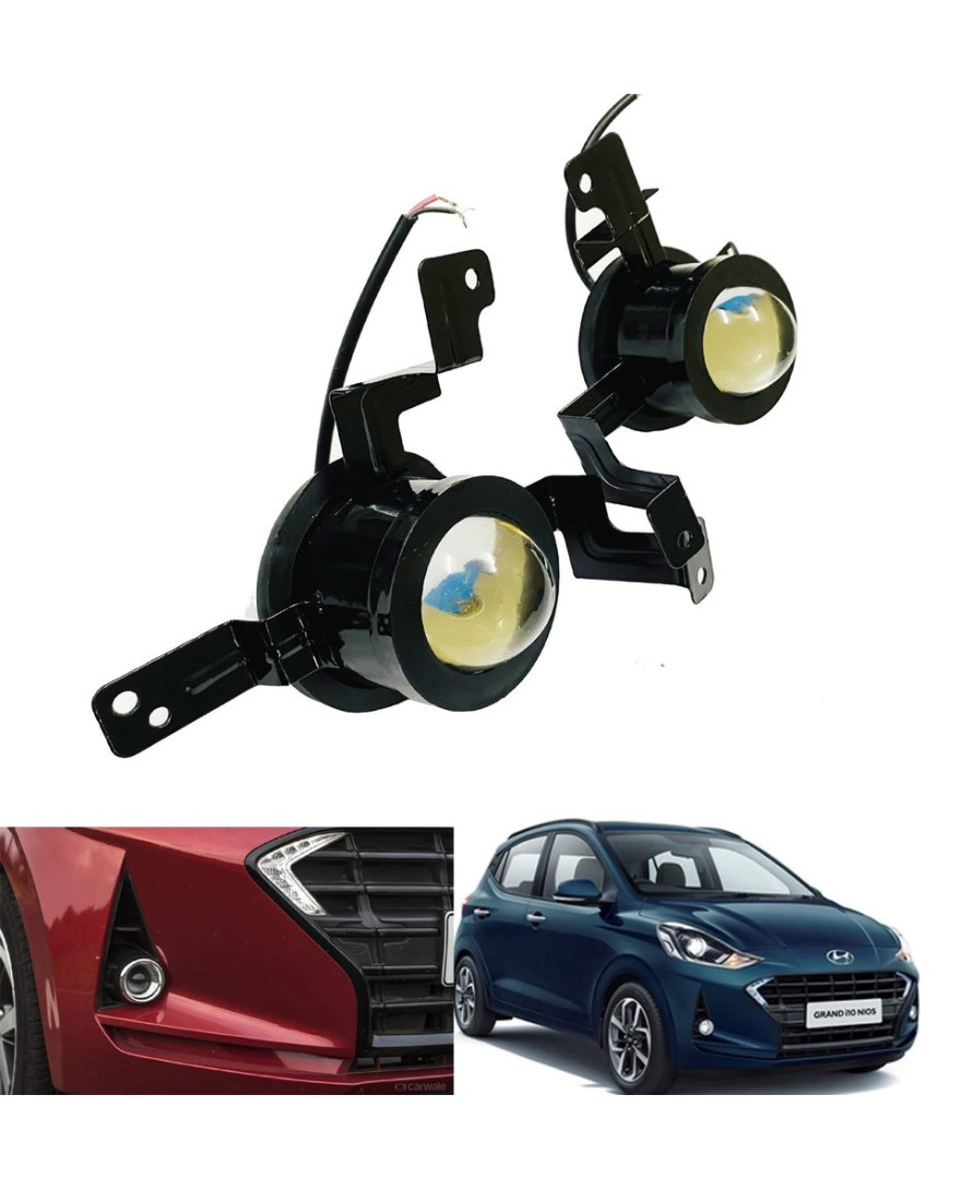 Blackcat Car LED Projector Fog Light For Hyundai Grand i10 Nios