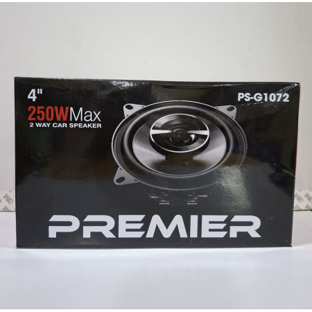 Premier 4 Inch 2-way Coaxial Car Speaker | BLACK | PS-G1072