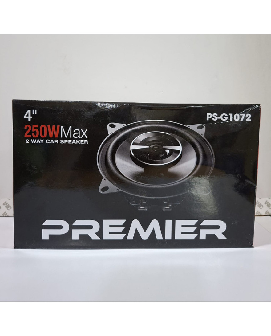 Premier 4 Inch 2-way Coaxial Car Speaker | BLACK | PS-G1072