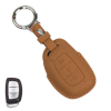 KeyCare PU 3D Hyundai Pure Vegan Leather Series Key Cover With Key Chain 07