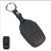 KeyCare PU 3D Toyota 2 Button Pure Vegan Leather Series Key Cover With Key Chain 18