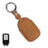 KeyCare PU 3D Honda 3 Button Pure Vegan Leather Series Key Cover With Key Chain 24