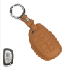 KeyCare PU 3D Hyundai Pure Vegan Leather Series Key Cover With Key Chain 67