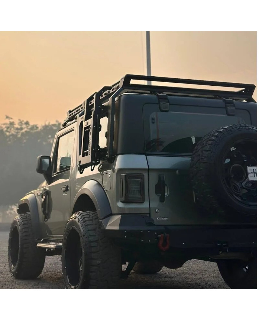 Proman Rear Roof Extension | Without Side Ladder | Mahindra Thar 2020-25
