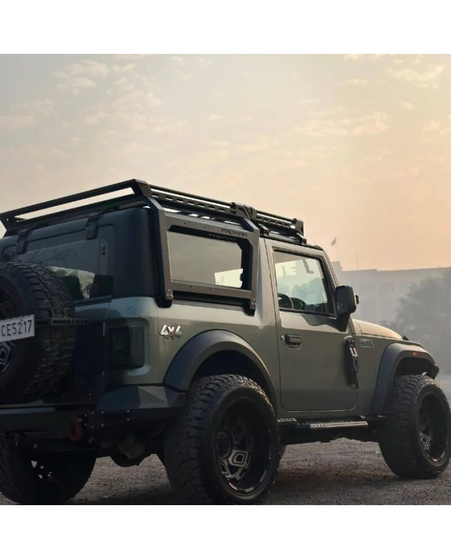 Proman Rear Roof Extension | Without Side Ladder | Mahindra Thar 2020-25
