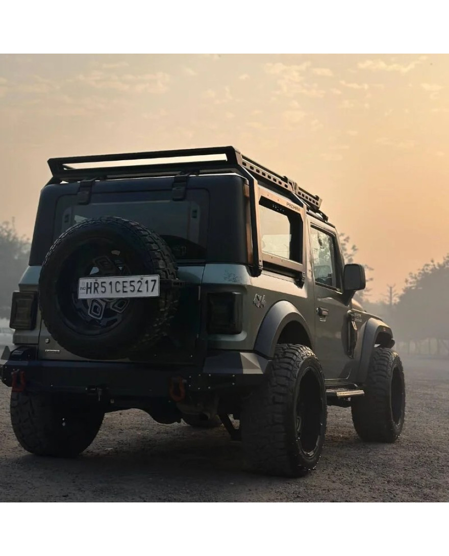 Proman Rear Roof Extension | Without Side Ladder | Mahindra Thar 2020-25