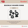 Quaden Buckle Guard Ring | Suitable For 0GA Amplifier Cable | Colour Black | 50 PCs Per Pack | QBG-0GA