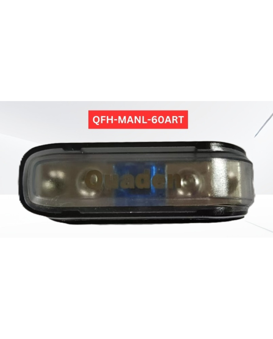 Quaden 60Amp Mini ANL Fuse Holder | Zinc Allow Material | QFH-MANL-60ART