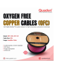 Quaden Power Wire Spools 2 GA OFC Oxygen Free Copper Cables | 20 mtr | Amplifier Cable | QPC-OFC2GA20