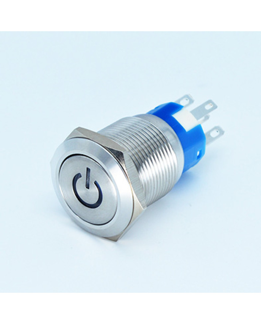 QUADEN METAL BODY PUSH BUTTON SWITCH WITH WIRING HARNESS | QSW-MPS