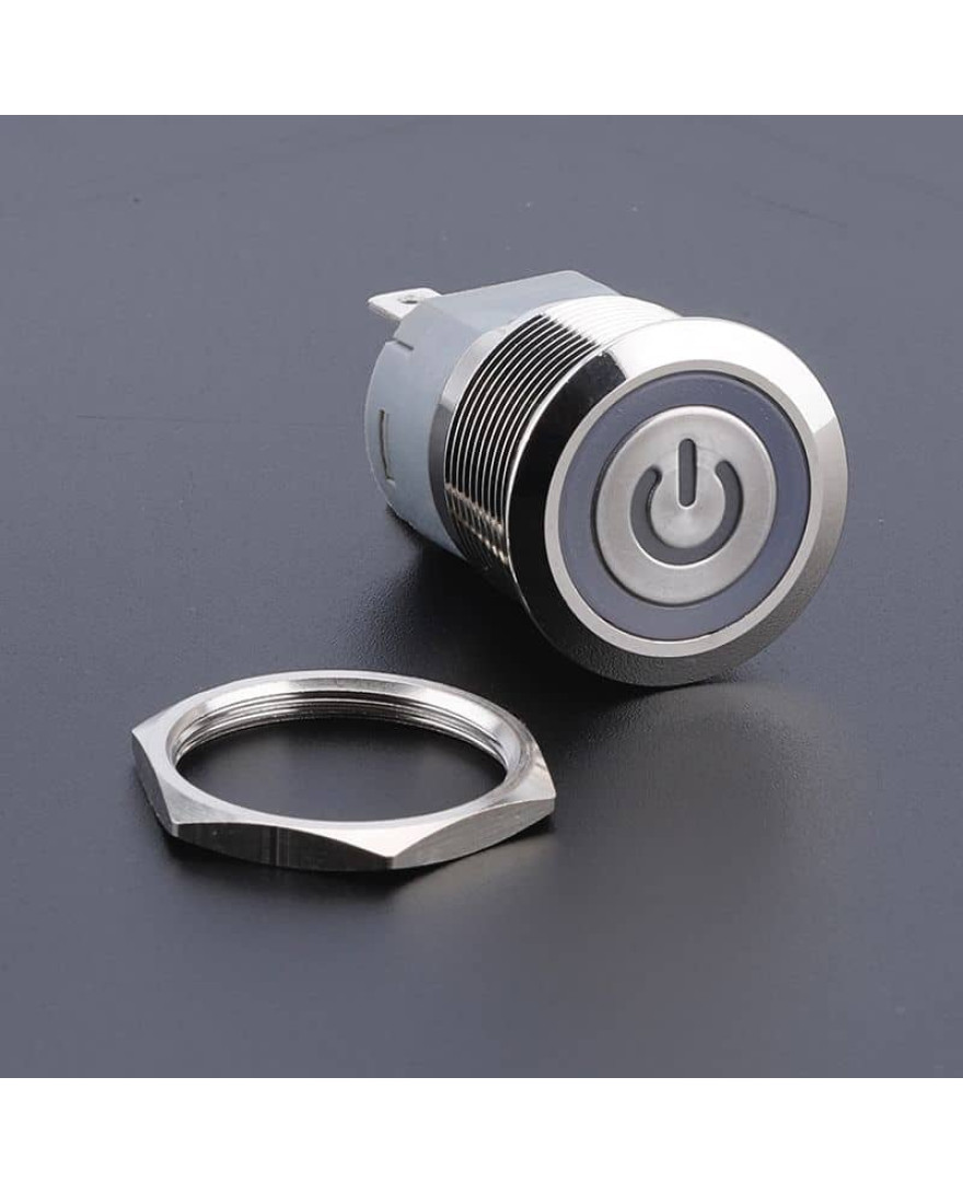 QUADEN METAL BODY PUSH BUTTON SWITCH WITH WIRING HARNESS | QSW-MPS