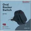 Quaden Oval Switch with LED Dot | Pack of 5 pcs | QSW-OV
