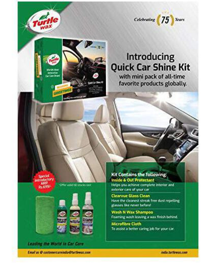 Turtle Wax Quick Car Shine Kit