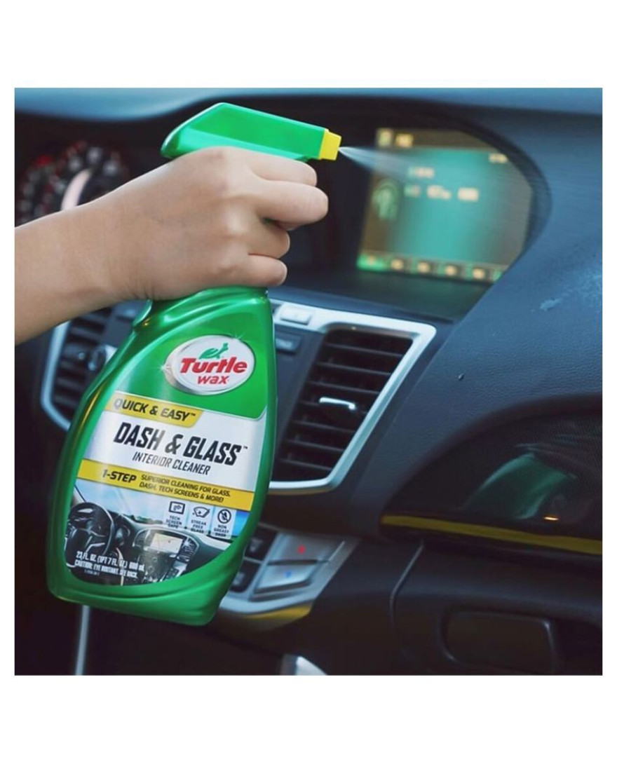 Turtle Wax  Quick & Easy Dash & Glass cleaner  355 Ml