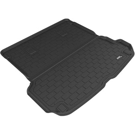 3D Kagu Car Floor Mat Compatible with AUDI Q7 4M/SQ7 4M 2017 to 2023 | Cargo Liner |Custom Fit | BLACK  3D Kagu Car Floor Mat Compatible with AUDI Q7 4M/SQ7 4M 2017 to 2023 | Cargo Liner |Custom Fit | BLACK