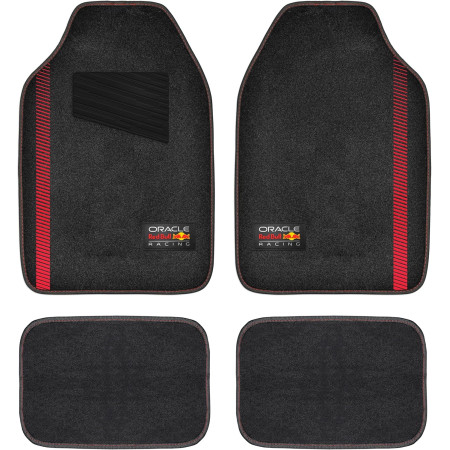 Red Bull Oracle Universal car mats set | 4-piece set | Black/Red Red Bull Oracle Universal car mats set | 4-piece set | Black/Red