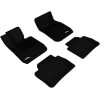 3D MAXpider All-Weather Floor Mats for BMW 3 Series Sedan SDrive | F30 | 2012 to 2018 Custom Fit Car Floor Liners, Kagu Series | 1st And 2nd Row | Black