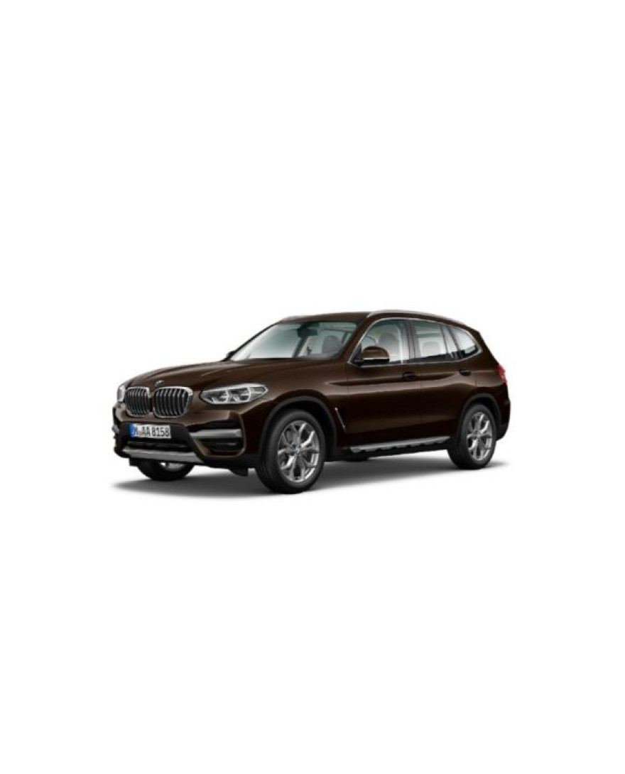 3D Kagu Floor Mat Compatible with BMW X3 SUV SERIES 2018 to Present | Set of 5 Pcs | Custom Fit| BLACK