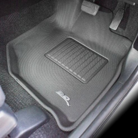 3D Kagu Floor Mat Compatible with  HONDA JAZZ 2020 to 2023|Set of 5 Pcs|Custom Fit|BLACK 3D Kagu Floor Mat Compatible with  HONDA JAZZ 2020 to 2023|Set of 5 Pcs|Custom Fit|BLACK