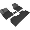 3D Kagu Floor Mat For KIA EV6 2022 to 2023 | Complete Set | Custom Fit | BLACK