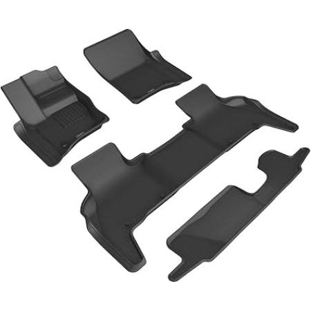 3D Kagu Floor Mat For LAND ROVER DEFENDER 110 2020 to 2023 | Complete Set | Custom Fit | BLACK 3D Kagu Floor Mat For LAND ROVER DEFENDER 110 2020 to 2023 | Complete Set | Custom Fit | BLACK