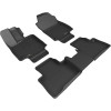 3D Kagu Floor Mat For LEXUS NX 2020 to 2023 | Complete Set | Custom Fit | BLACK