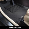 3D Kagu Floor Mat For LEXUS NX 2020 to 2023 | Complete Set | Custom Fit | BLACK