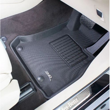 3D Kagu Floor Mat Compatible with  MERCEDES GLC CLASS 2023+ | Set of 3 Pcs | Custom Fit | BLACK 3D Kagu Floor Mat Compatible with  MERCEDES GLC CLASS 2023+ | Set of 3 Pcs | Custom Fit | BLACK